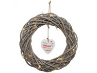 Věnec proutí svítí 3AA Bater.lze dozdobi